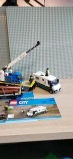 Lego trein wagons 60198 met hijskraan en geldwagen, Ophalen of Verzenden