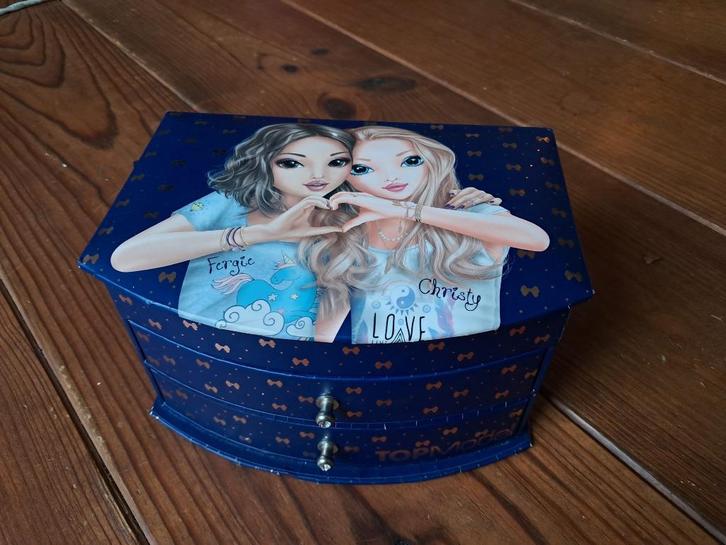 Sieradendoos Topmodel, Kinderen en Baby's, Kinderspulletjes, Gebruikt, Ophalen of Verzenden