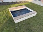 Zandbak los (120 x 115 x 17) met hoes, Ophalen, Gebruikt