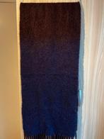 Lange warme wollen Humanoid sjaal aubergine/blauw mêlée, Verzenden, Zo goed als nieuw, Maat 46/48 (XL) of groter, Sjaal