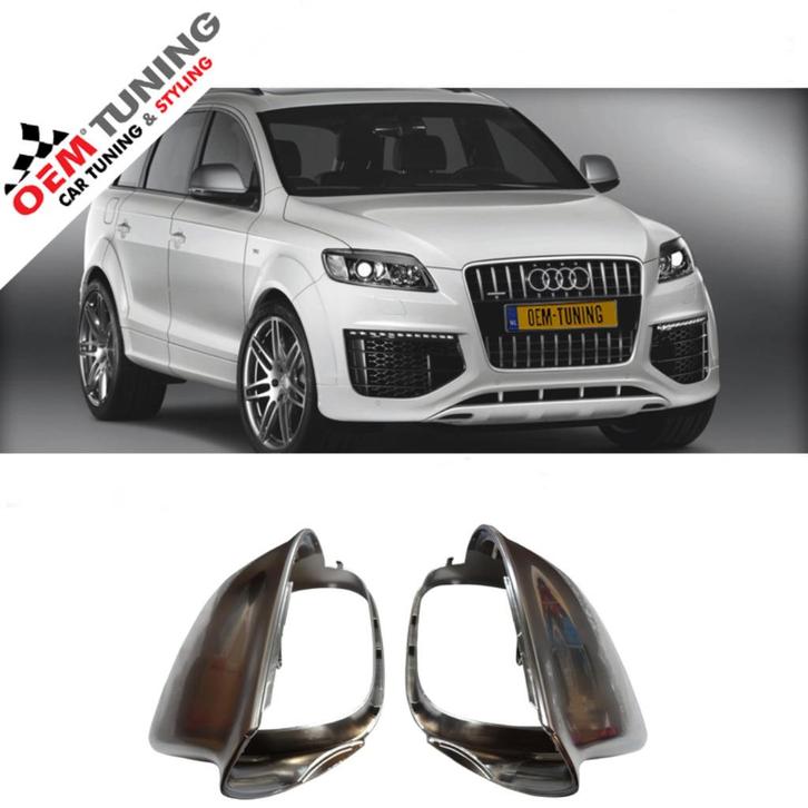 Spiegelkappen audi Q7 / SQ7 / RS Q7 – OEM DESIGN | 2009-2015, Auto diversen, Tuning en Styling, Ophalen of Verzenden