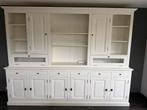 Grote Witte Buffetkast met Veel Opbergruimte, Huis en Inrichting, Kasten | Buffetkasten, Ophalen, Met deur(en), 200 cm of meer