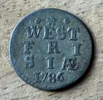 Dubbele Wapenstuiver West-Friesland 1786, Ophalen, Vóór koninkrijk, Zilver, Overige waardes