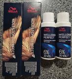 Wella professionals haarverf 5/0 lichtbruin + developer 6%, Ophalen of Verzenden, Nieuw, Overige typen