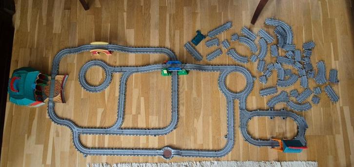 Uitgebreide set Thomas de Trein, Kinderen en Baby's, Speelgoed | Thomas de Trein, Gebruikt, Ophalen of Verzenden