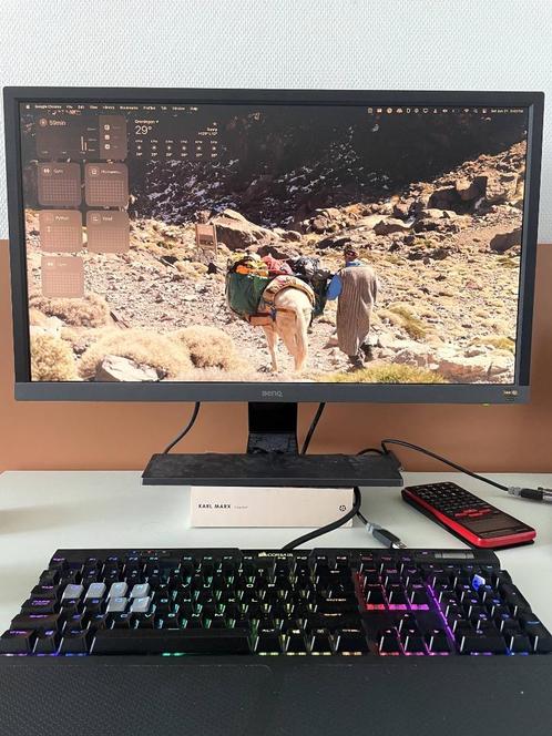 BenQ 28 Inch 4K, Computers en Software, Monitoren, Zo goed als nieuw, 60 Hz of minder, HDMI, Ingebouwde speakers, Ultra HD (4K)