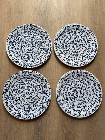 Delfts Blauw Borden Nicole van Schouwenburg beschikbaar voor biedingen