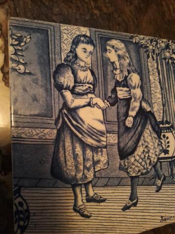 Oude Josiah Wedgwood Tegel beschikbaar voor biedingen
