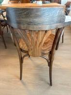 5 Houten Stoelen in Goede Staat, Huis en Inrichting, Stoelen, Ophalen, Gebruikt, Bruin, Vijf, Zes of meer stoelen