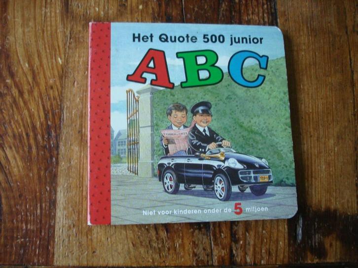 kleuter.05(1242) het quote 500 junior, A B C. niet voor, Boeken, Kinderboeken | Kleuters, Zo goed als nieuw, Non-fictie, Ophalen of Verzenden