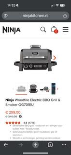Ninja Woodfire BBQ Grill & Smoker OG701EU - Zo goed als nieu, Ophalen, Zo goed als nieuw