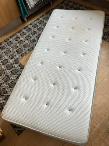 Schoon IKEA Hesseng 90x200x25 cm middelhard/stevig matras beschikbaar voor biedingen