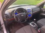 Hyundai Santa Fe /2.7i V6 Dynamic ECC LMV 17" CruiseTrekhaak, Auto's, Voorwielaandrijving, Gebruikt, Zwart, 2000 kg