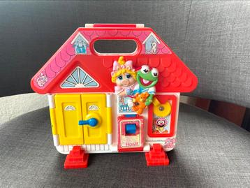 Vintage Sesamstraat muppets baby’s huis