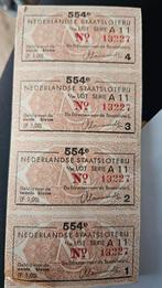 Antieke staatsloterij loten serie A11 tm A20, Postzegels en Munten, Ophalen of Verzenden