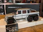 Mercedes-Benz G63 AMG 6X6 - Silver - 1:18 AUTOart, Auto, Autoart, Nieuw, Ophalen of Verzenden