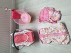Bad, maxi cosi, draagzak en slaapzak voor de poppen., Ophalen, Gebruikt, Babypop
