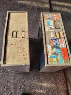 2 X vintage ijzeren lades 72X78X29 hoog, Ophalen, Gebruikt