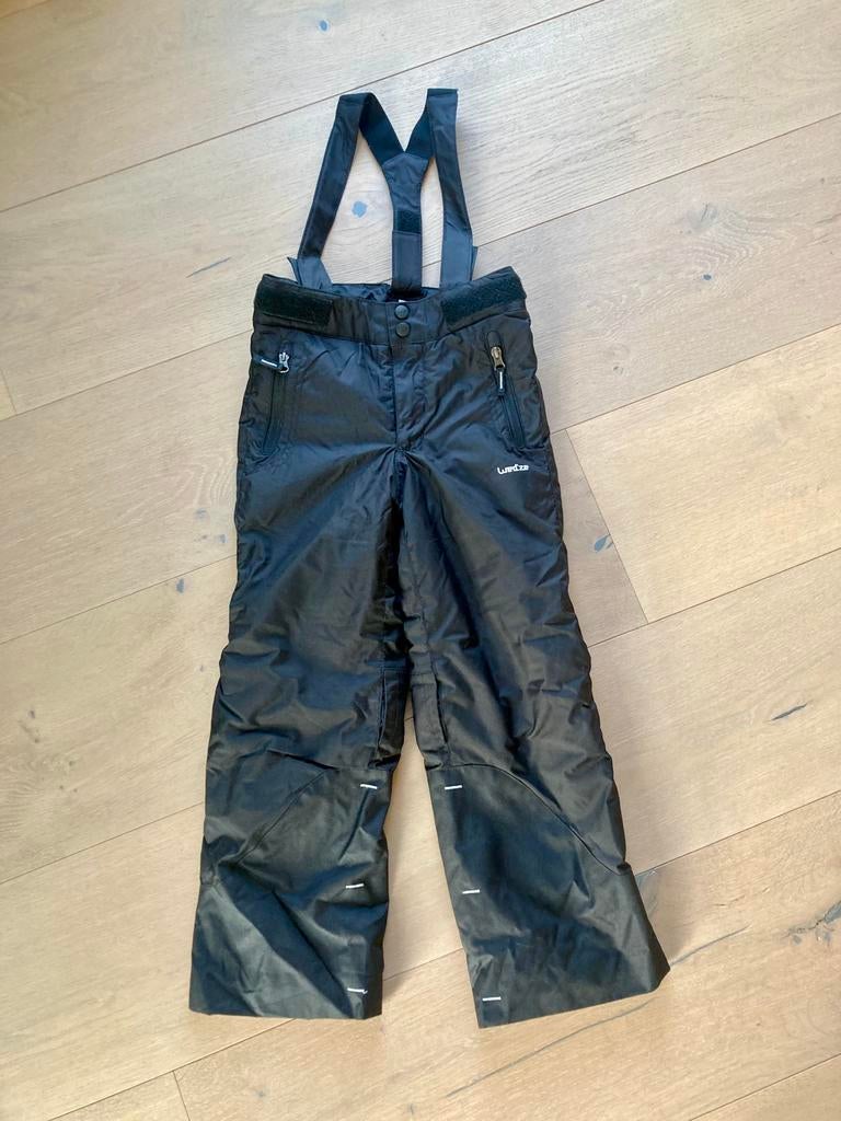 WEDZE skibroek, zwart, mt 115-124 (6 jaar), Sport en Fitness, Skiën en Langlaufen, 100 tot 140 cm, Zo goed als nieuw, Kleding