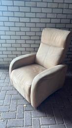 Zit lig fauteuil beige, Ophalen, Zo goed als nieuw, 75 tot 100 cm, 50 tot 75 cm