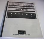 docs Sansui AU-101, Audio, Tv en Foto, Versterkers en Receivers, Ophalen of Verzenden, Nieuw, Overige merken