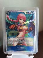 One Piece Card Game - Rebecca OP10-058, Ophalen of Verzenden, Zo goed als nieuw, Losse kaart, Foil