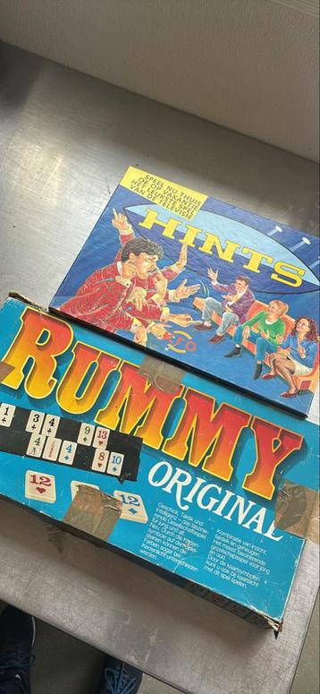 Diverse Bordspellen - roll it, hints, Rummy, enzovoort beschikbaar voor biedingen