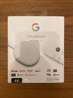 Google Chromecast 4k nieuw in plastic, Audio, Tv en Foto, Mediaspelers, Zonder harde schijf, Ophalen of Verzenden, Zo goed als nieuw