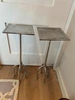 Riviera Maison 2 Bijzettaffel, Huis en Inrichting, Tafels | Sidetables, Ophalen, 50 tot 100 cm, Rond, Zo goed als nieuw