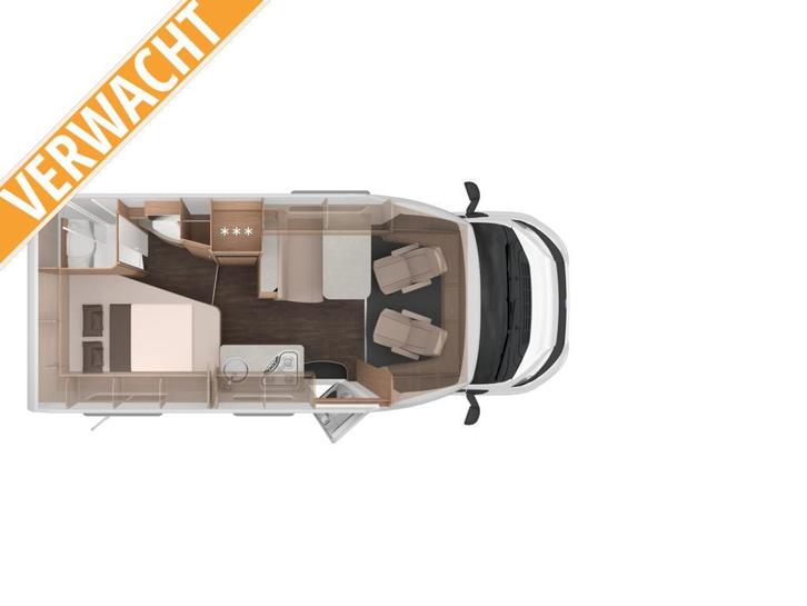 Knaus Live TI 590 MF Automaat, Platinum select, Caravans en Kamperen, Campers, Bedrijf, tot en met 2, Half-integraal, Knaus, Diesel