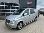 Mercedes-Benz Vito 109 CDI 320 Lang DC Amigo luxe, Gebruikt, Zwart, 6 stoelen, Euro 4