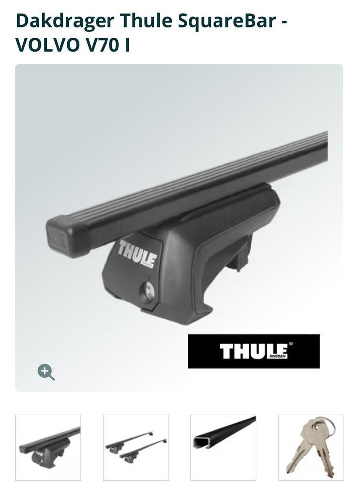 Thule Dakdragers - Universeel zware uitvoering, Auto diversen, Dakdragers, Zo goed als nieuw, Ophalen of Verzenden