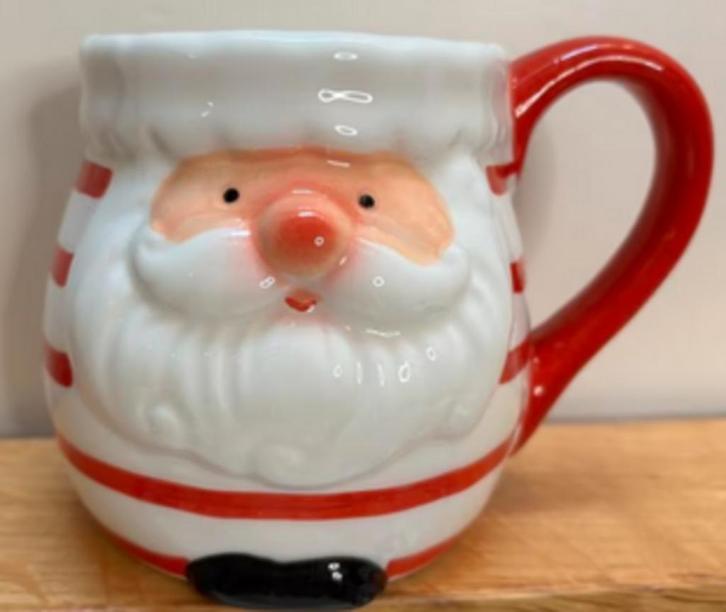 Mok kerstman, Diversen, Kerst, Gebruikt, Ophalen of Verzenden
