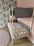 IKEA VITVAL Frame stapelbed, wit/lichtgrijs, 90x200 cm, Gebruikt, 90 cm, Tweepersoons, Ophalen of Verzenden