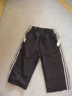 Originele soepele zwarte driekwart broek ADIDAS mt 152 zgan, Adidas, Sport- of Zwemkleding, Ophalen of Verzenden, Zo goed als nieuw