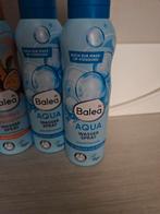 4 Nieuwe Balea Wasserspray Bussen, Nieuw, Ophalen of Verzenden, Make-up, Blauw