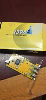 1394 PCI Card - Plug Into A Brand-new World, Computers en Software, Ophalen, Gebruikt, Intern