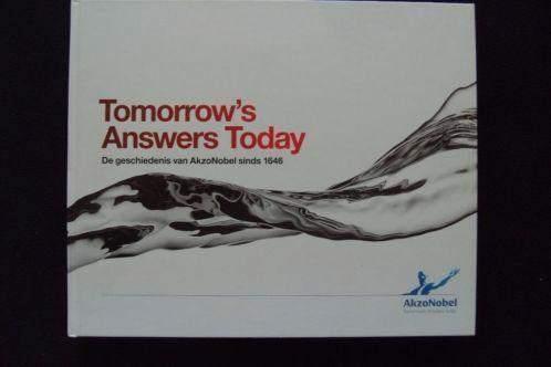 Tomorrow's Answers Today-De geschiedenis van AkzoNobel, Boeken, Geschiedenis | Stad en Regio, Zo goed als nieuw, 20e eeuw of later