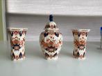 3 delige Delftsblauwe imari kaststel Pijnacker set, Ophalen