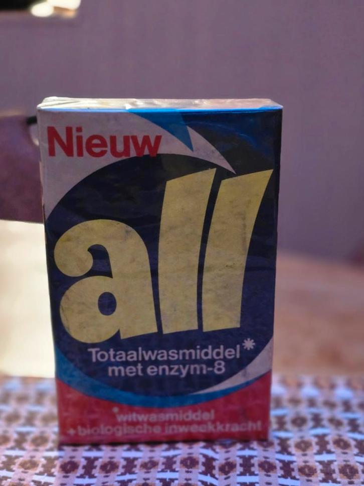 Oude All Waspoeder Verpakking, Verzamelen, Merken en Reclamevoorwerpen, Gebruikt, Ophalen of Verzenden