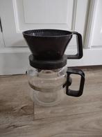 Prachtige vintage Melitta koffiezetter, filterkoffie en kan., Mellita, Koffiemachine, Ophalen of Verzenden, Onb