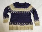 Trui XL met Noors motief, Kleding | Heren, Ophalen of Verzenden, Zo goed als nieuw, Blauw