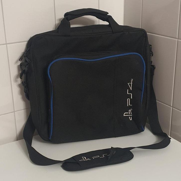 ZWART/BLAUW | PS4 Tas Draagtas, Spelcomputers en Games, Games | Sony PlayStation 4, Gebruikt, 1 speler, Vanaf 7 jaar, Ophalen of Verzenden