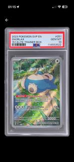 PSA 10 Snorlax 051 / 151 Elite Trainer Box - Topkaart!, Ophalen of Verzenden, Zo goed als nieuw, Losse kaart