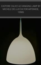 Artemide Castore Calice hanglamp, Huis en Inrichting, Ophalen, 50 tot 75 cm, Design, Glas