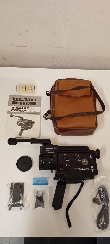 Elmo Super 8 Sound 2400AF Macro, Audio, Tv en Foto, Videocamera's Analoog, Camera, 8mm, Ophalen of Verzenden