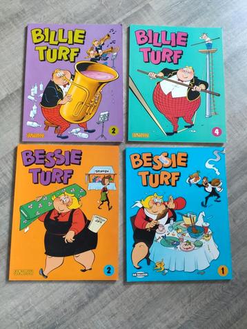 Stripboeken Billie en Bessie Turf beschikbaar voor biedingen