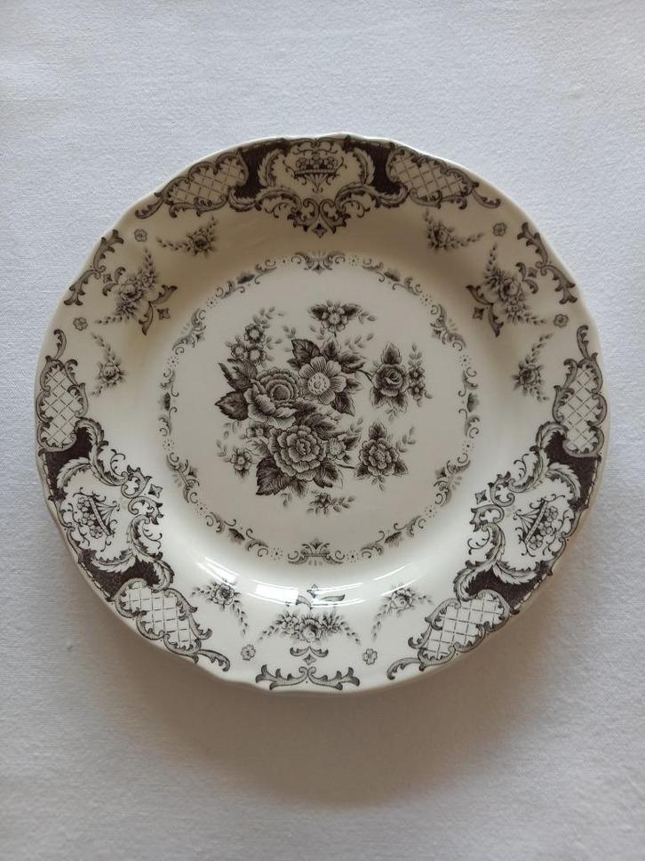 Bordjes Côté Table - dessin zwart/créme (nieuw), Huis en Inrichting, Keuken | Servies, Nieuw, Bord(en), Overige stijlen, Overige materialen