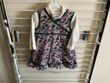 Kleedje met longsleeve van de jbc bumba collectie maat 74 beschikbaar voor biedingen
