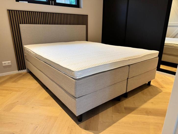 🎉 ACTIE | NIEUWE LUXE BOXSPRING – COMPLETE SET UIT VOORRAAD, Huis en Inrichting, Slaapkamer | Boxsprings, Nieuw, 200 cm, Tweepersoons